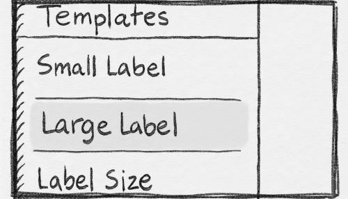 Label templates
